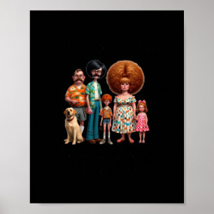 Poster Família É Como Fudge Funny Quote Sticker