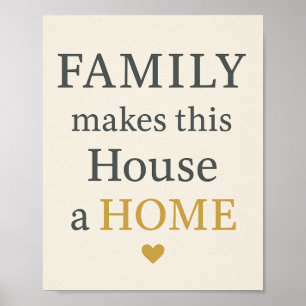 Poster Família faz desta Casa uma CASA