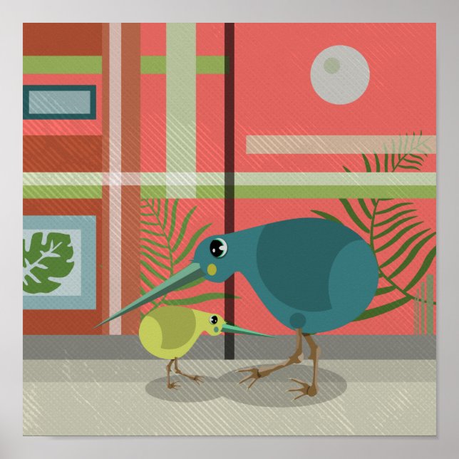 Poster Família Kiwi (Frente)