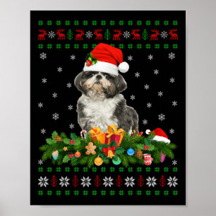 Poster Família Matando Xmas Iluminação Feia Cristo Shih T