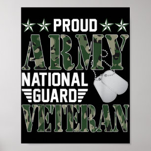 Poster Família Militar Militar Guarda Nacional Veterana d