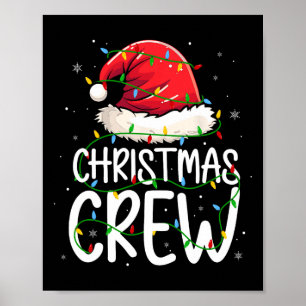 Poster Família Natal Xmas Homens de Pijama Correspondente