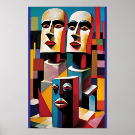 Poster Família Nuclear na Alameda - Ken Gage Art