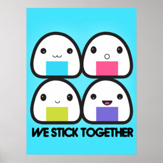 Póster Família Onigiri