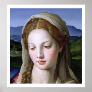 Póster Família santamente com St Anne e o St John