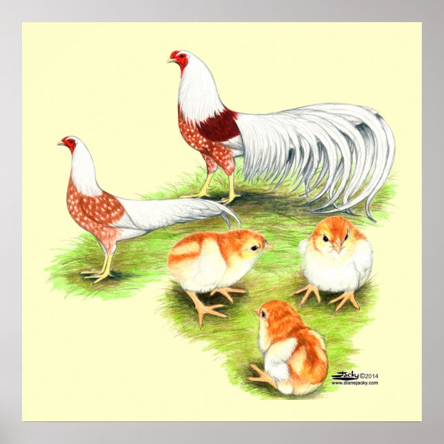 Poster Família Yokohama Red Shoulder (Frente)