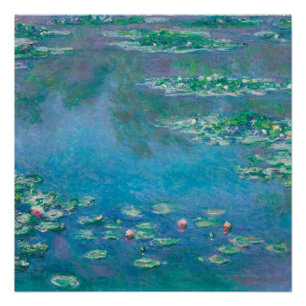 Póster Famílias por Claude Monet Fine Art Painting