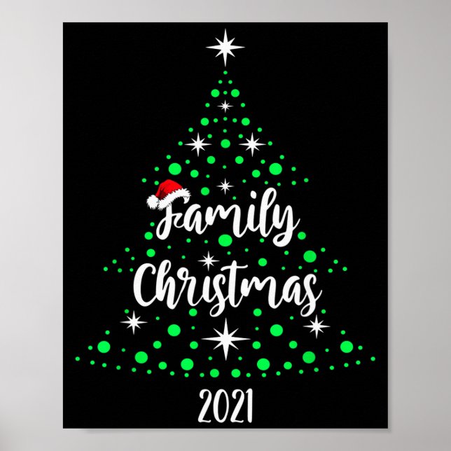 Poster Family Christmas 2021  (Frente)
