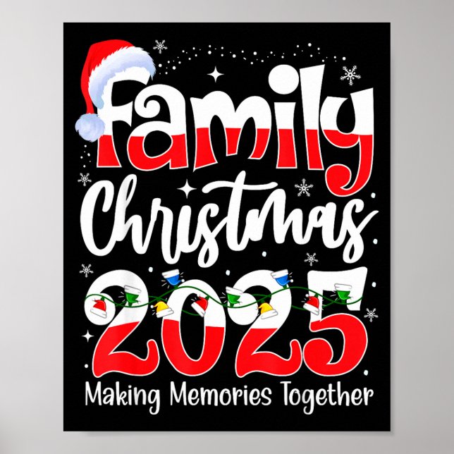Poster Family Christmas 2025 Matching Family Christmas 20 (Frente)