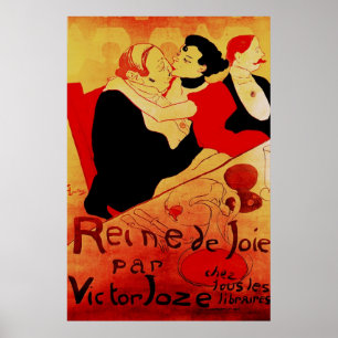 Poster famoso de Reine De Joie 1892