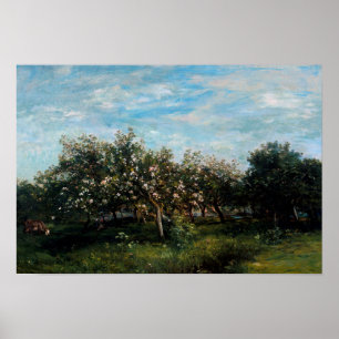 Poster Famosos Artes Visuais Charles Francois Daubigny Ap
