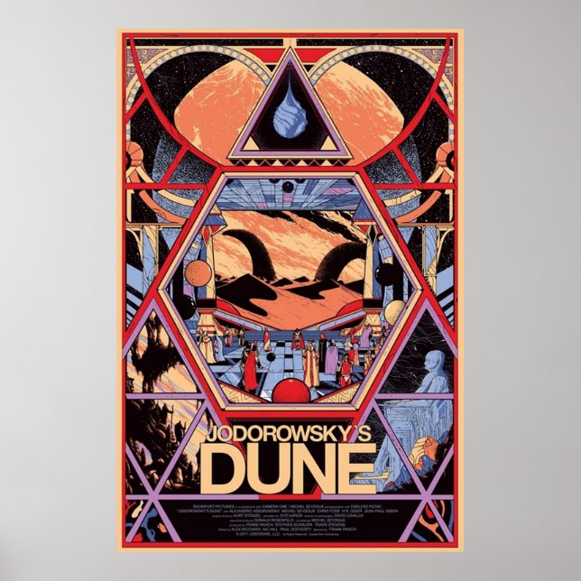 Poster Fan Art Jodorowskys Dune (Frente)