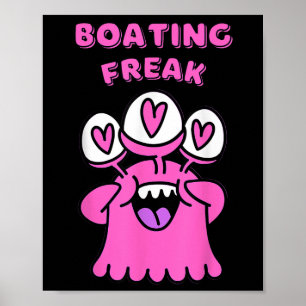 Poster Fanático por barcos Entusiasta de navegação náutic