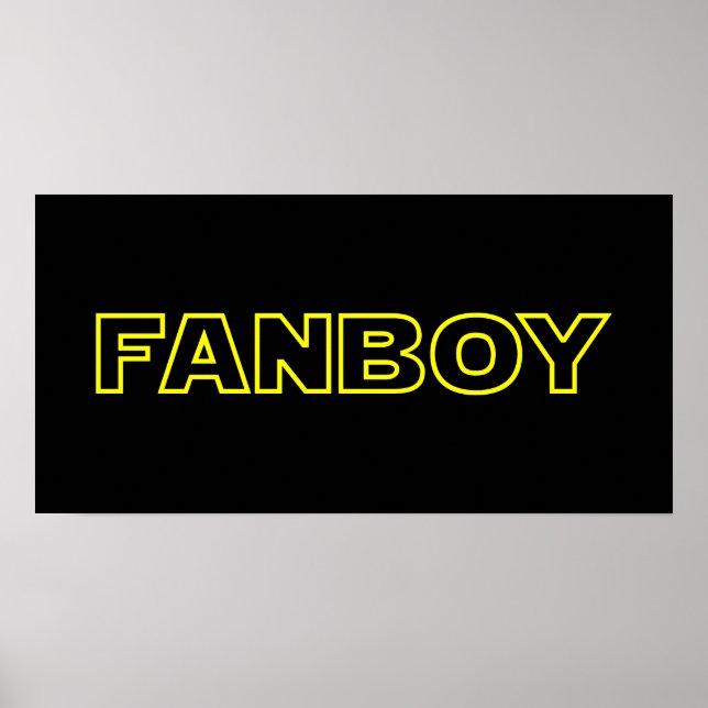 POSTER FANBOY (Frente)