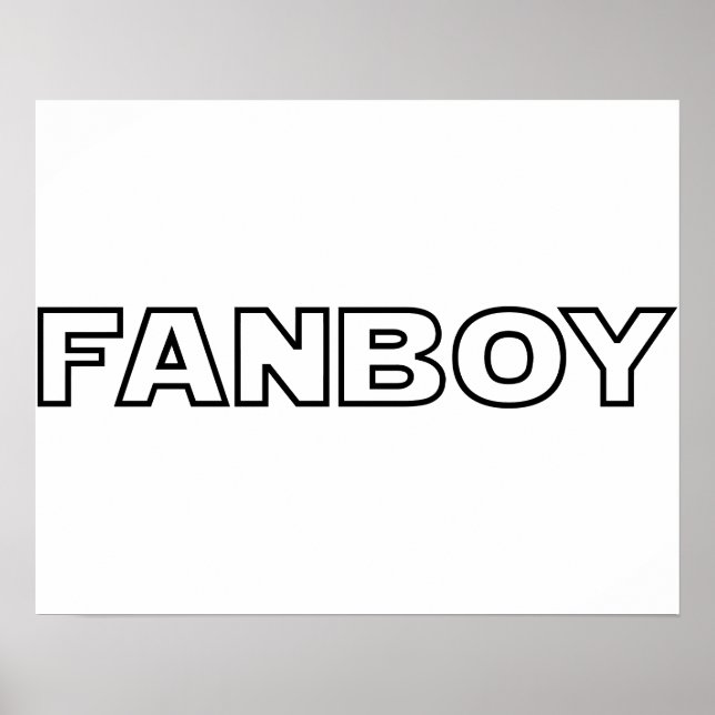 POSTER FANBOY (Frente)
