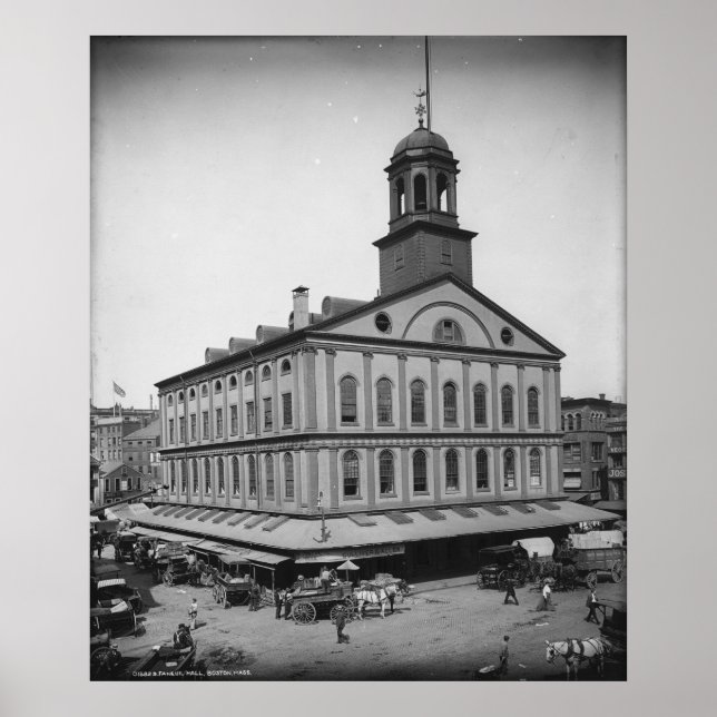 Póster Faneuil Hall (Frente)