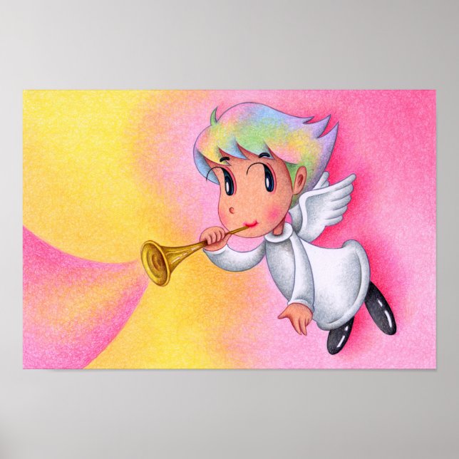 Poster Fanfarra do anjo. (Frente)