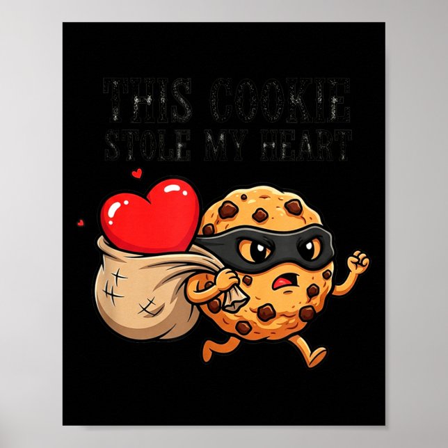 Poster Fanny Cookie Day National Chocolate Chip Designer  (Frente)