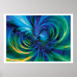 Póster Fantasia 18 do Fractal