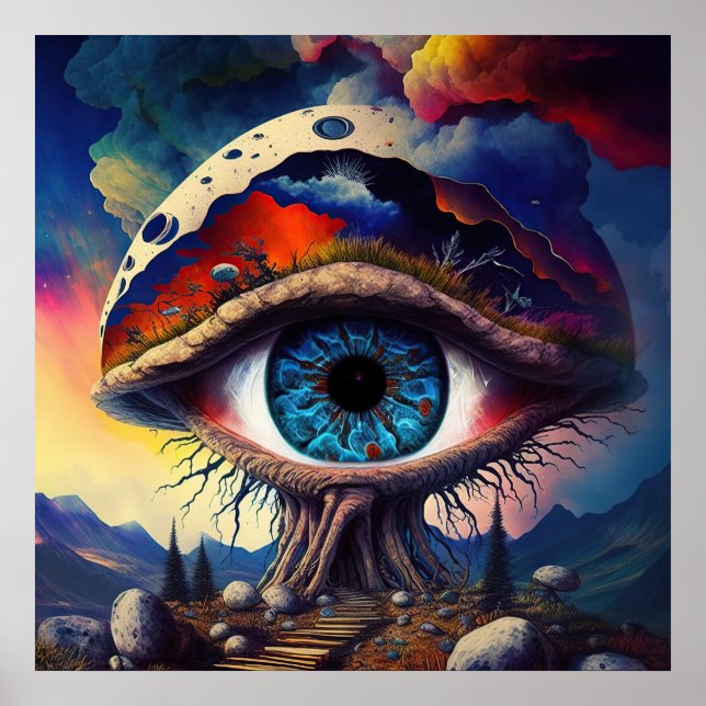 Poster Fantasia cogumelo (Frente)