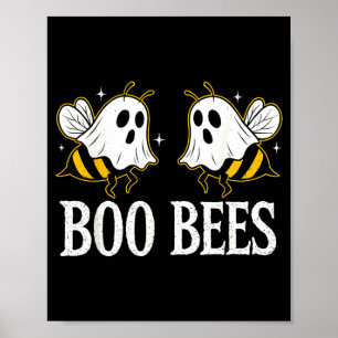 Poster Fantasia de Casal Abelhas Boo Engraçado para Mulhe