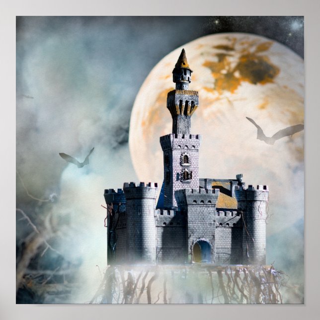 Poster Fantasia de castelo (Frente)