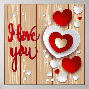 Poster Fantasia de Corações