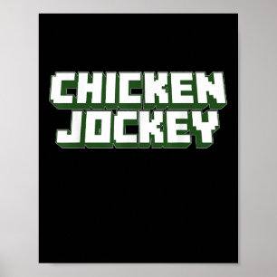 Poster Fantasia de Jogos Virais de Jogos de Jockey com Fr