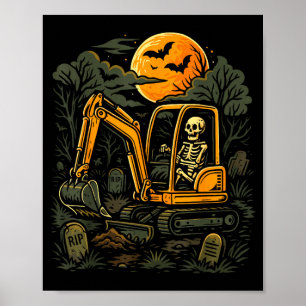 Poster Fantasia de operário da construção civil do Hallow