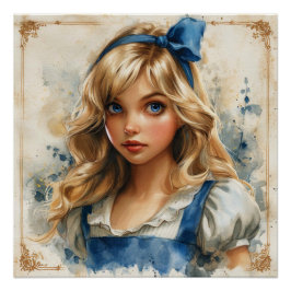Póster Fantasia Extravagante de Alice: Fantasia do País d