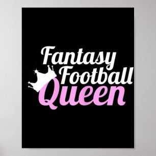 Poster Fantasia Futebol Rainha Diversão