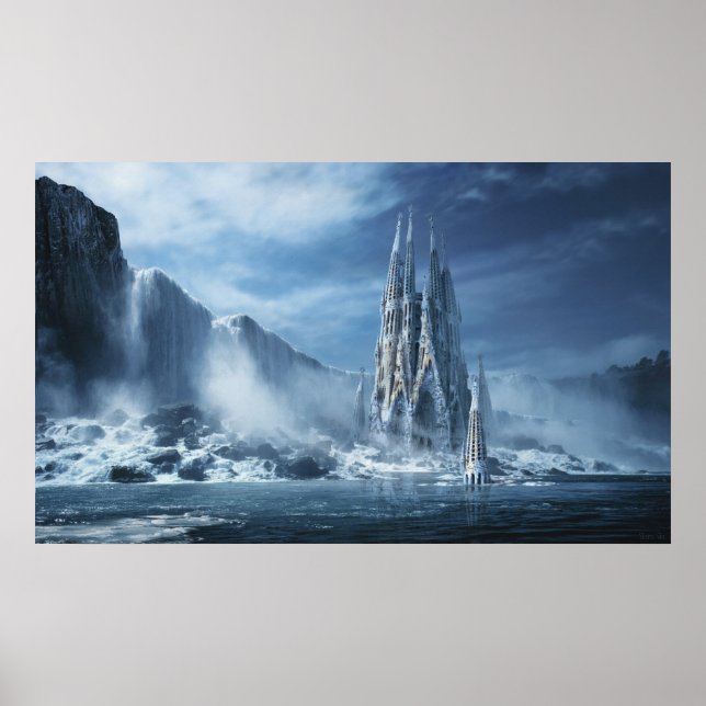 Póster Fantasia gótica ou templo expiatório (Frente)