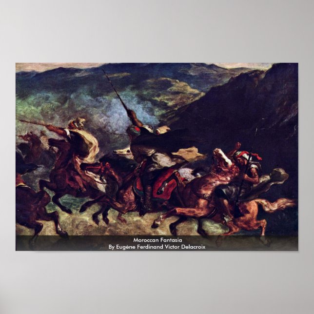 Póster Fantasia marroquina (Frente)