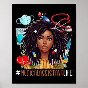 Poster Fantasia Médica de Istambul, Mulher Afro, Brisada
