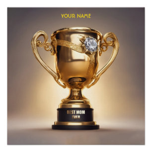 Póster Fantasia Melhor Mãe Troféu Ever