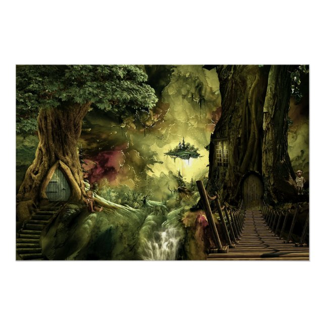 Póster Fantasia na Amazônia (Frente)