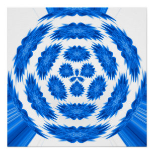 Póster Fantasia no azul…