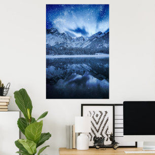 Poster Fantasia no lago da montanha