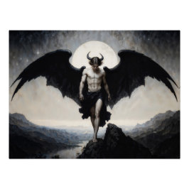 Póster Fantasia Sombria Lúcifer