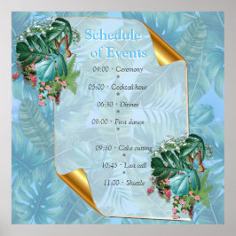 Poster Fantasia Whimsical World com Flavor Tropical