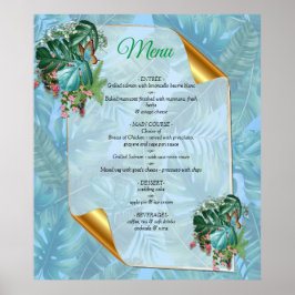 Poster Fantasia Whimsical World com Flavor Tropical