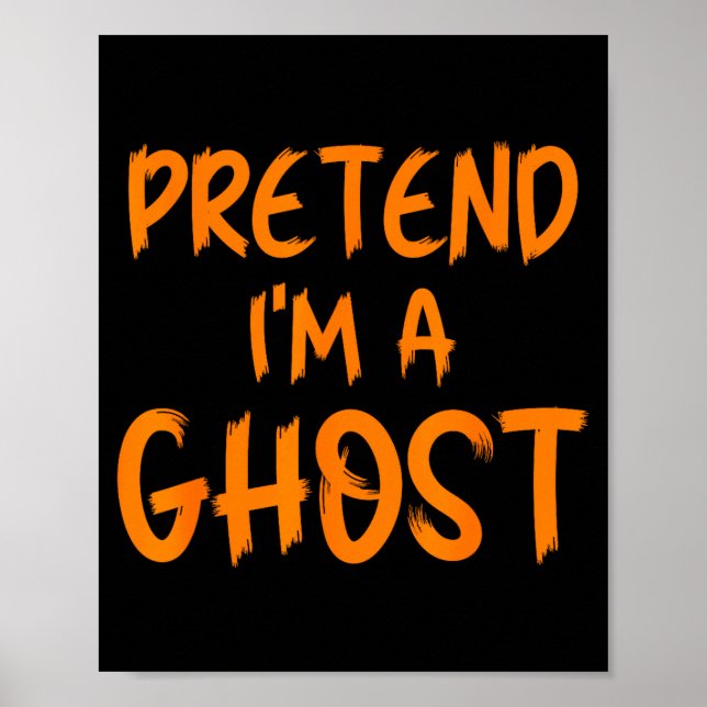 Poster Fantasias de fantasma engraçadas para crianças pre (Frente)