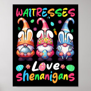 Poster Fantasias de garçonetes travessuras amante três gn