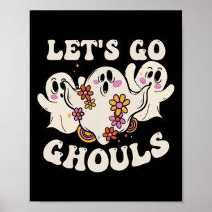 Poster Fantasias de Gôlos Fantasmas de Abóbora de Hallowe