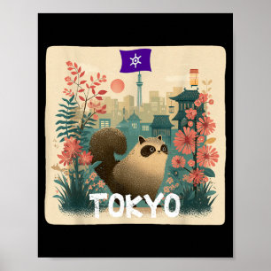 Poster Fantasioso Traje de Guaxinim Animal Toxyko para Me