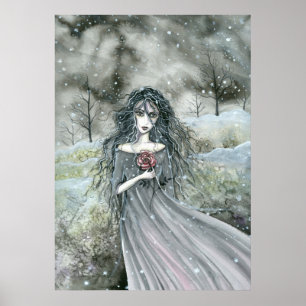 Poster Fantasma da arte gótico Molly Harrison da fantasi