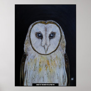 Poster Fantasma da Noite Pintura de Alfred Fox