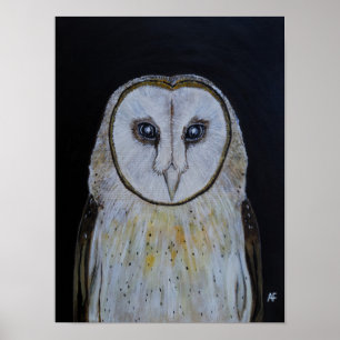 Poster Fantasma da Noite Pintura de Alfred Fox