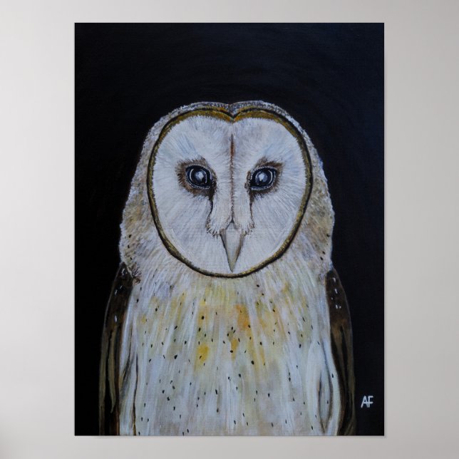 Poster Fantasma da Noite Pintura de Alfred Fox (Frente)