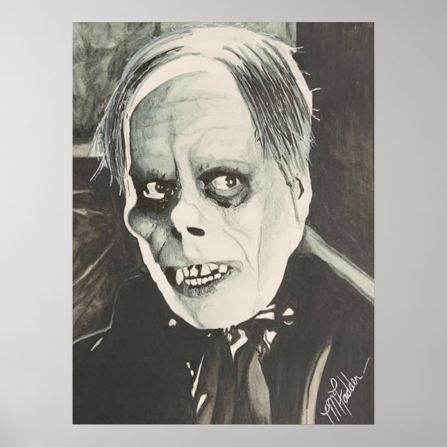 Poster Fantasma da ópera (Frente)